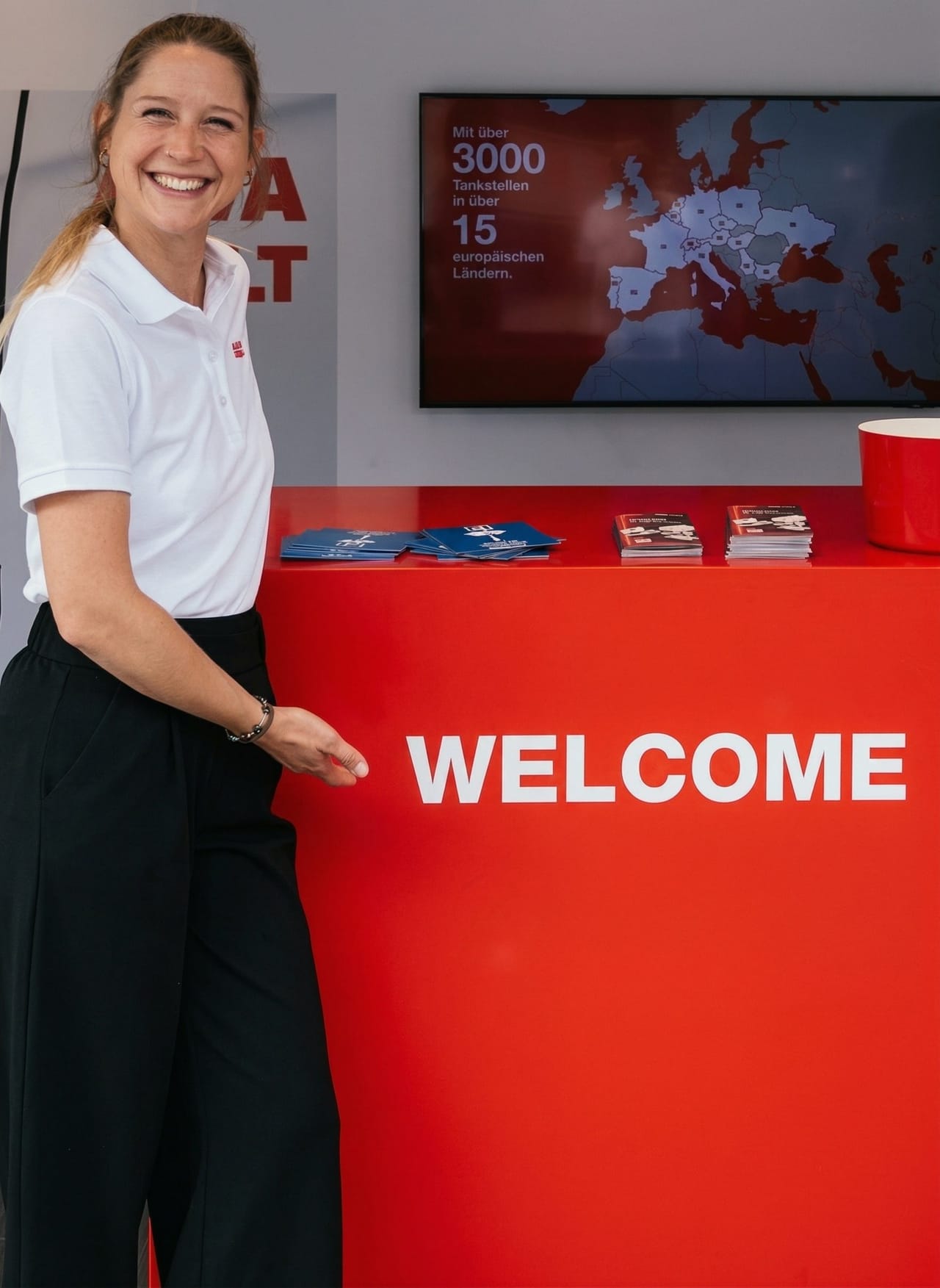 PROMOKANT Hostessen am Welcome Desk